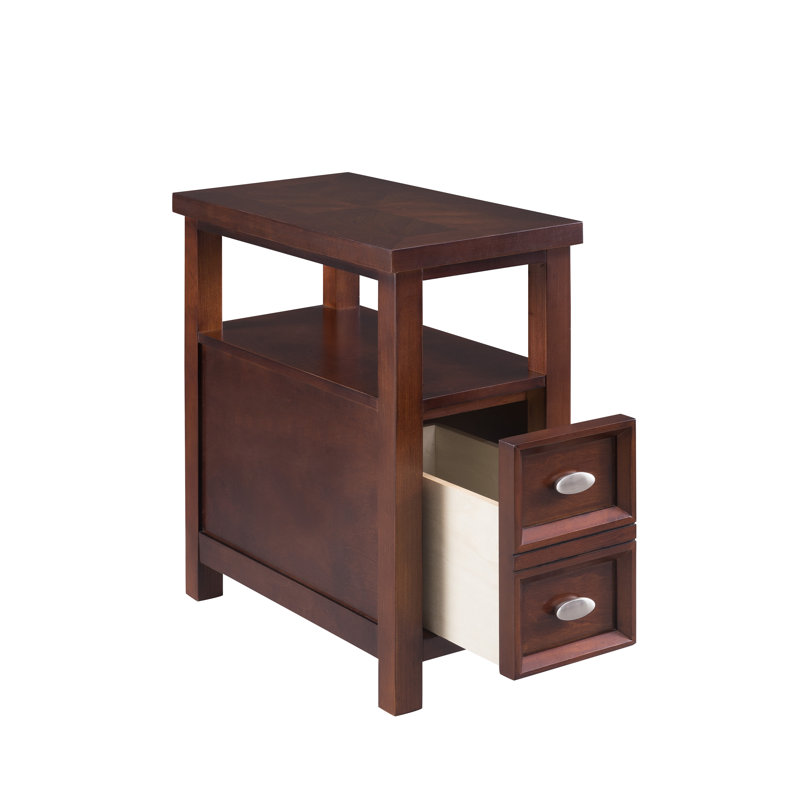 Andover Mills Darius End Table with Storage & Reviews Wayfair